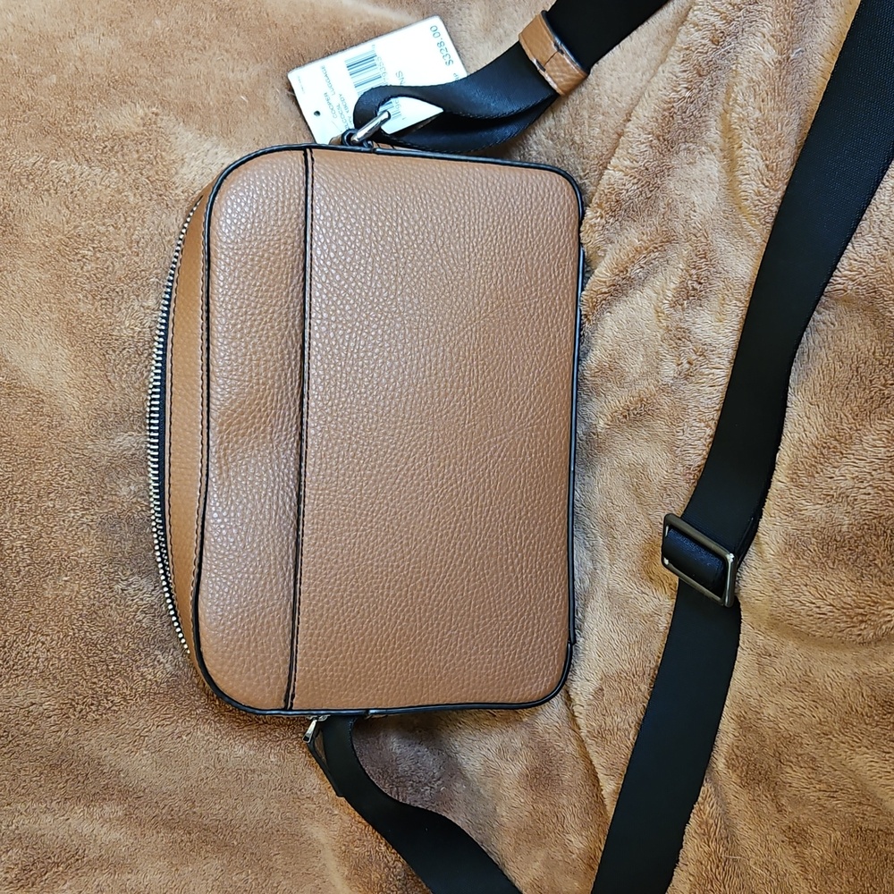 Michael Kors Brown and Black Crossbody Bag Mens or Womens - Picture 3 of 3